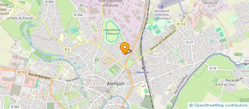 localisation de l'entreprise SYND COPROPRIET RES HUSSARDS LINEAIRE à ALENCON