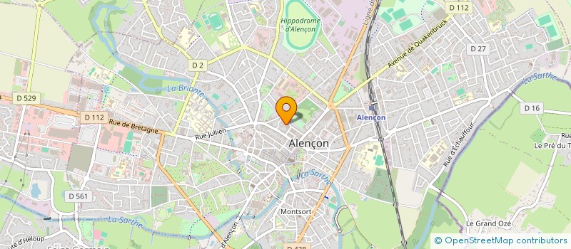 localisation de l'entreprise SYND COPROPRIET RES POULET MALASSIS à ALENCON