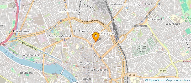 localisation de l'entreprise SYND COPROPRIET RESID LATECOERE à TOULOUSE