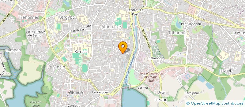 localisation de l'entreprise SYND COPROPRIET RESID P VALERY à VANNES