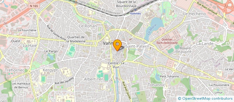 localisation de l'entreprise SYND COPROPRIET ST SALOMON à VANNES