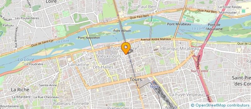 localisation de l'entreprise SYND COPROPRIETAI 10 PL DE LA RESISTANCE  TOURS