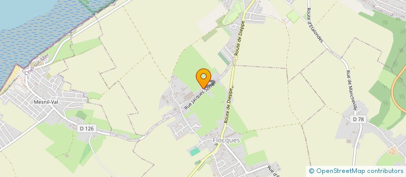 localisation de l'entreprise SYND COPROPRIETAIRE  LE TREPORT