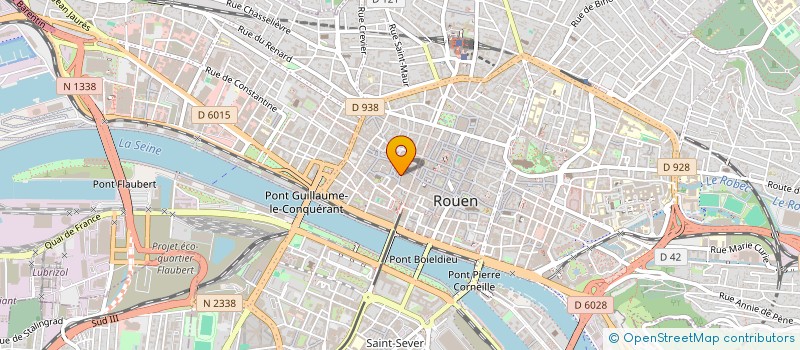 localisation de l'entreprise SYND COPROPRIETAIRE 101 RUE VICOMTE    T à ROUEN