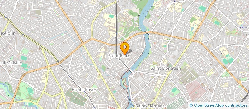 localisation de l'entreprise SYND COPROPRIETAIRE 18 R FELLONNEAU à NANTES