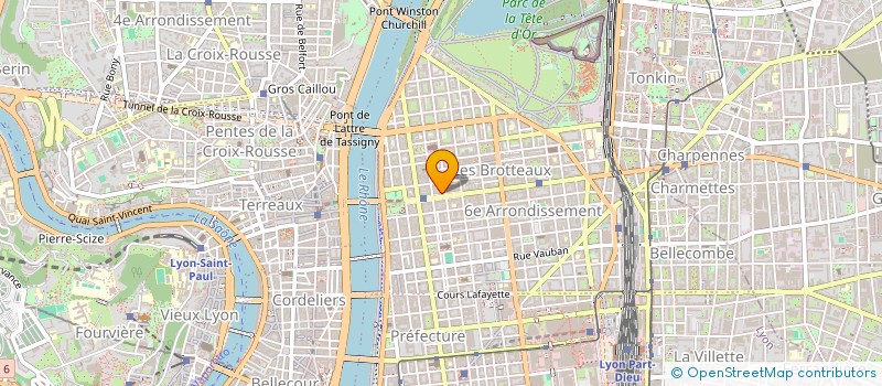 localisation de l'entreprise SYND COPROPRIETAIRE 19 CRS F ROOSEVELT  LYON