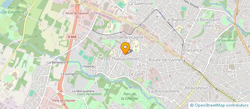 localisation de l'entreprise SYND COPROPRIETAIRE 2 R DU NIL  SAINT-HERBLAIN