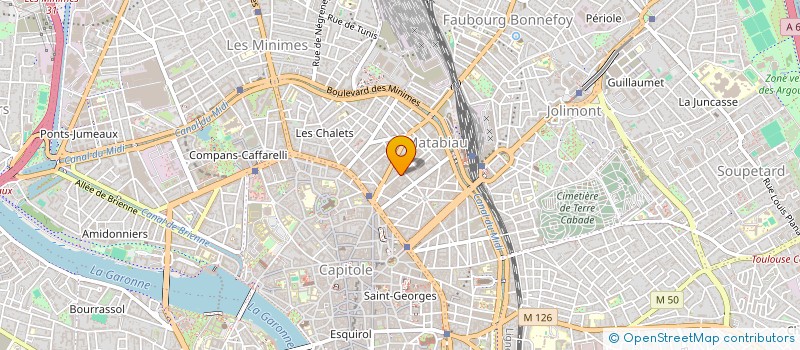 localisation de l'entreprise SYND COPROPRIETAIRE 22 R RAYMOND IV à TOULOUSE
