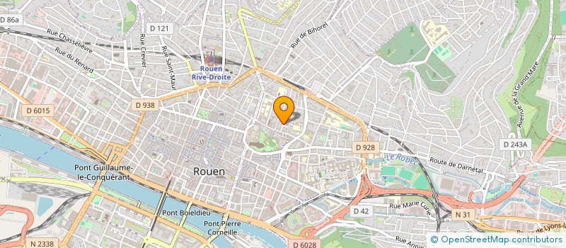 localisation de l'entreprise SYND COPROPRIETAIRE 25 27 RUE ST NICAISE à ROUEN