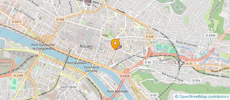 localisation de l'entreprise SYND COPROPRIETAIRE 3 RUE DE GERICAULT à ROUEN