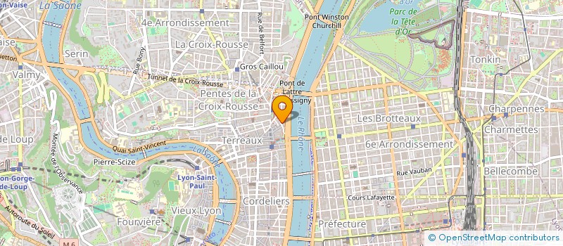 localisation de l'entreprise SYND COPROPRIETAIRE 33 RUE ROYALE à LYON