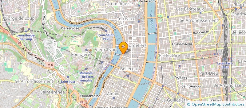 localisation de l'entreprise SYND COPROPRIETAIRE  LYON