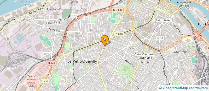 localisation de l'entreprise SYND COPROPRIETAIRE 67 RUE DES PEPINIERE à ROUEN