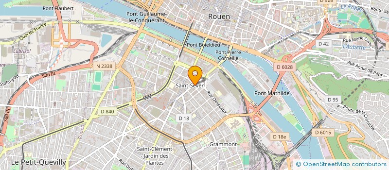 localisation de l'entreprise SYND COPROPRIETAIRE 83 RUE LAFAYETTE à ROUEN