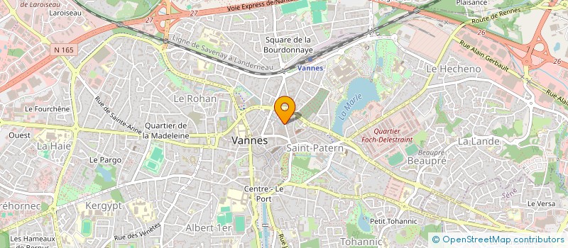 localisation de l'entreprise SYND COPROPRIETAIRE ARMORICAINE à VANNES
