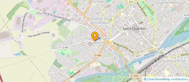 localisation de l'entreprise SYND COPROPRIETAIRE CORDIER II à SAINT-QUENTIN
