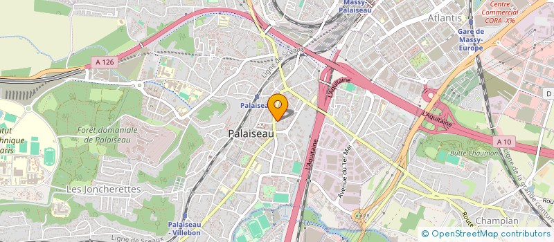 localisation de l'entreprise SYND COPROPRIETAIRE ILOT DIX à PALAISEAU