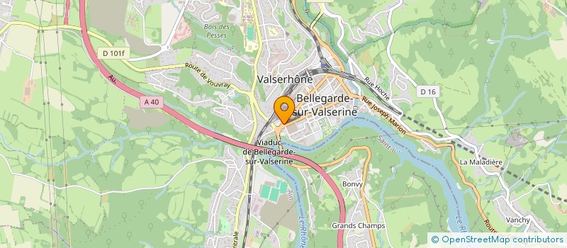 localisation de l'entreprise SYND COPROPRIETAIRE IMM 77 R LAFAYETTE à VALSERHONE