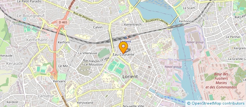 localisation de l'entreprise SYND COPROPRIETAIRE IMMEUBLE à LORIENT