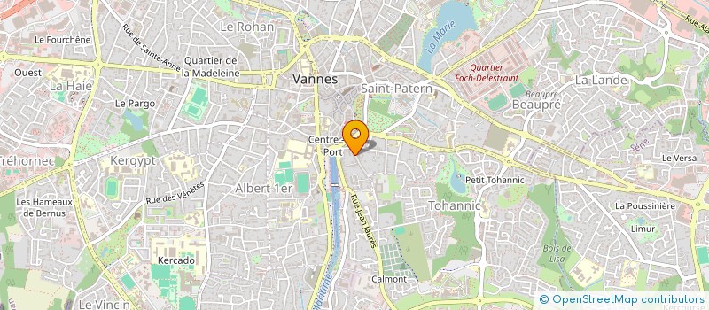 localisation de l'entreprise SYND COPROPRIETAIRE IMMEUBLES VENETES  VANNES