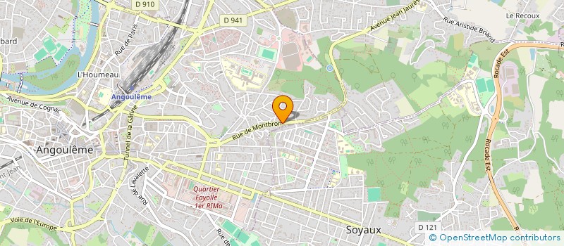 localisation de l'entreprise SYND COPROPRIETAIRE PIERRETTES à ANGOULEME