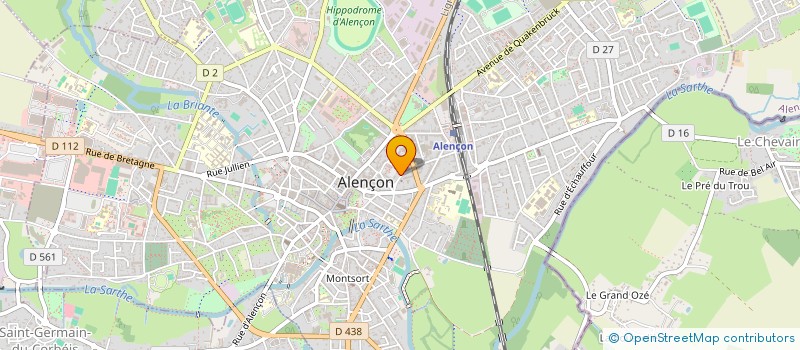 localisation de l'entreprise SYND COPROPRIETAIRE RES 13 PL BONET à ALENCON