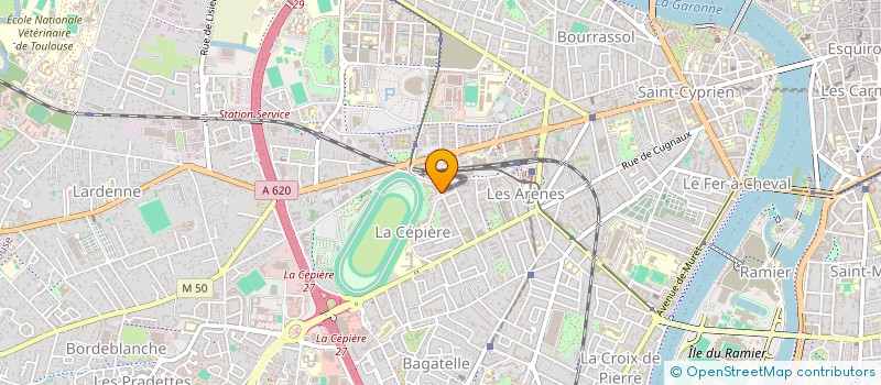 localisation de l'entreprise SYND COPROPRIETAIRE RES D'ENGHIEN BAT C à TOULOUSE