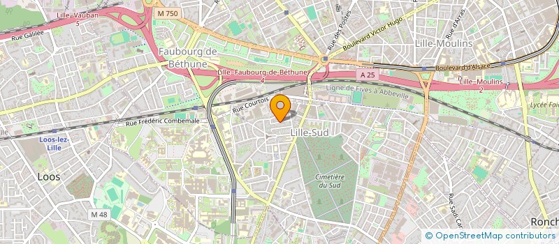 localisation de l'entreprise SYND COPROPRIETAIRE RES HELIODORE à LILLE