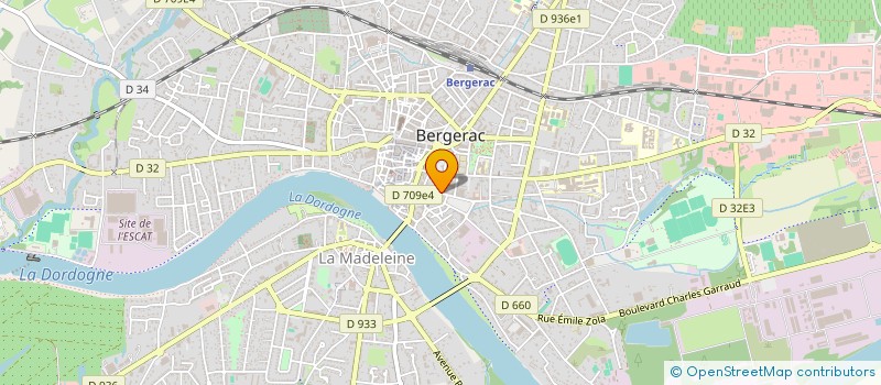 localisation de l'entreprise SYND COPROPRIETAIRE RES JUNIEN RABIER à BERGERAC
