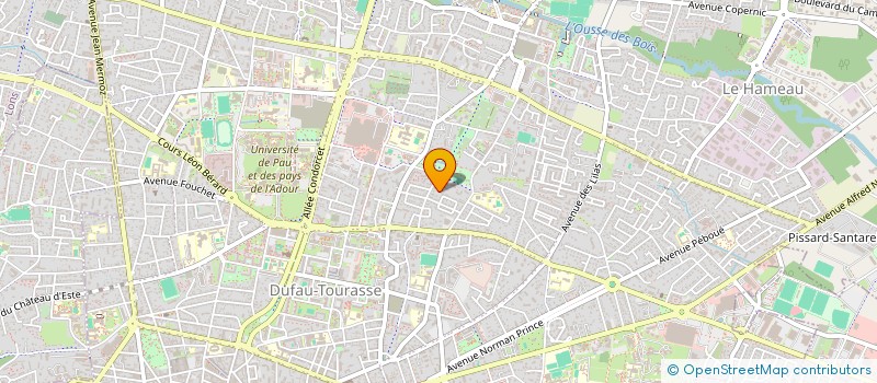 localisation de l'entreprise SYND COPROPRIETAIRE RES LES PICS à PAU