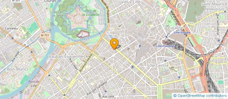 localisation de l'entreprise SYND COPROPRIETAIRE RES ORPHEON à LILLE