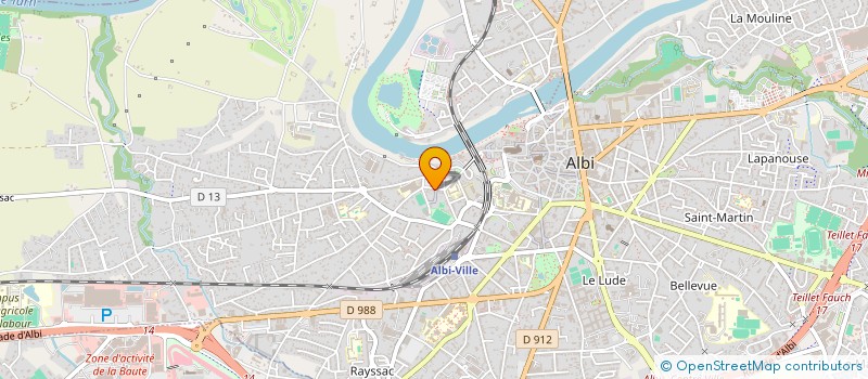 localisation de l'entreprise SYND COPROPRIETAIRE RESIDENCE CASTELVIEL  ALBI