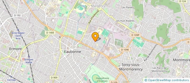 localisation de l'entreprise SYND COPROPRIETAIRE RESIDENCE DES BUSSYS à EAUBONNE
