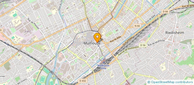 localisation de l'entreprise SYND COPROPRIETAIRE RESIDENCE DU SAUVAGE  MULHOUSE