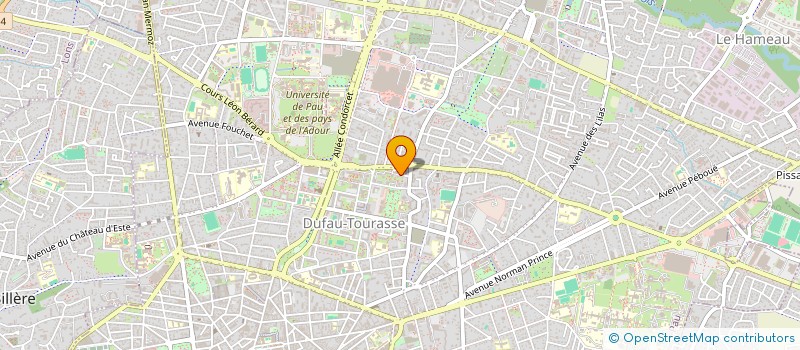localisation de l'entreprise SYND COPROPRIETAIRE RESIDENCE MOLIERE  PAU