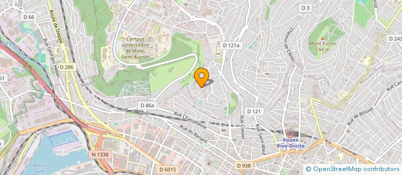 localisation de l'entreprise SYND COPROPRIETAIRE VERGERS SAINT AIGNAN  MONT-SAINT-AIGNAN