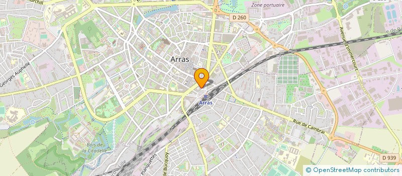 localisation de l'entreprise SYND. COPROPRIETAIRES à ARRAS