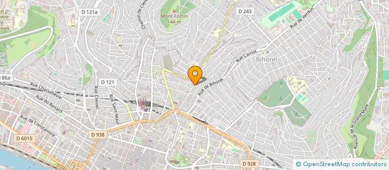 localisation de l'entreprise SYND COPROPRIETAIRES 100 RUE LAFAYETTE à ROUEN