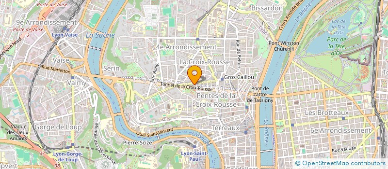 localisation de l'entreprise SYND COPROPRIETAIRES 106 BD CROIX ROUSSE  LYON