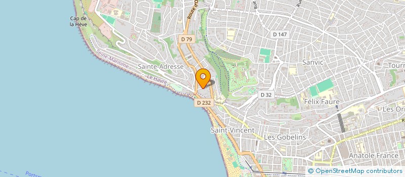 localisation de l'entreprise SYND COPROPRIETAIRES 16 RUE MARIE TALBOT  SAINTE-ADRESSE