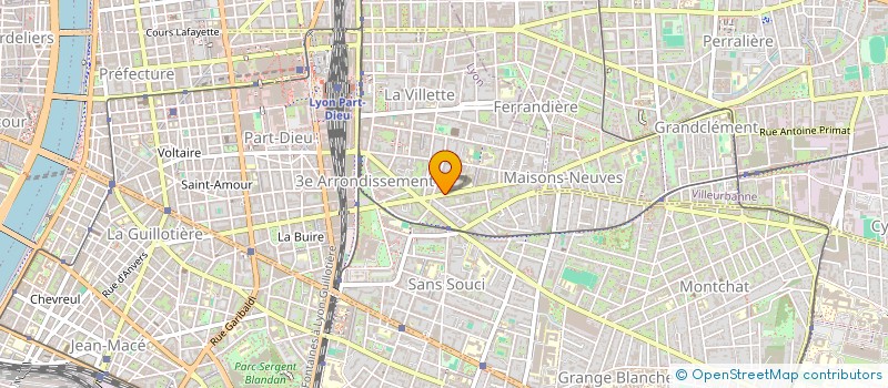 localisation de l'entreprise SYND COPROPRIETAIRES 177 AV FELIX FAURE  LYON