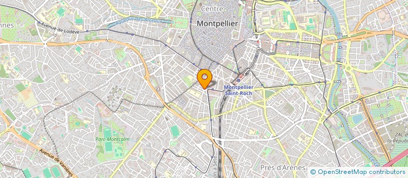 localisation de l'entreprise SYND COPROPRIETAIRES 18 PLACE RONDELET à MONTPELLIER