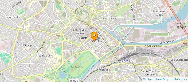 localisation de l'entreprise SYND COPROPRIETAIRES 18 R DES CARMELITES à CAEN