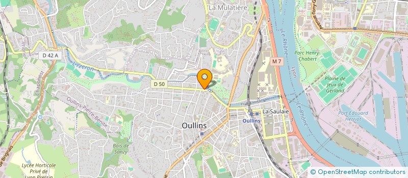 localisation de l'entreprise SYND COPROPRIETAIRES 2 BD E ZOLA à OULLINS-PIERRE-BENITE