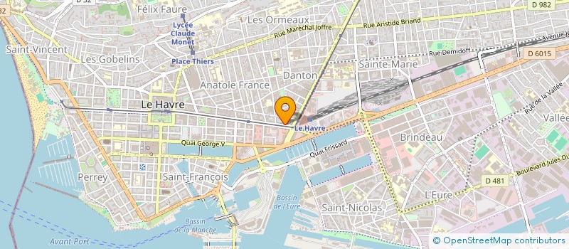 localisation de l'entreprise SYND COPROPRIETAIRES 205 BD STRASBOURG à LE HAVRE