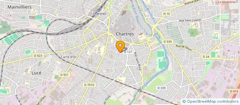localisation de l'entreprise SYND COPROPRIETAIRES 24 RUE ST THOMAS à CHARTRES