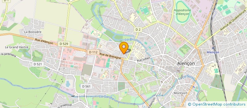 localisation de l'entreprise SYND COPROPRIETAIRES 27 CHE DES PLANCHES à ALENCON