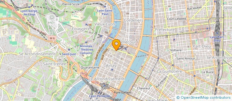 localisation de l'entreprise SYND COPROPRIETAIRES 28 PL BELLECOUR  LYON