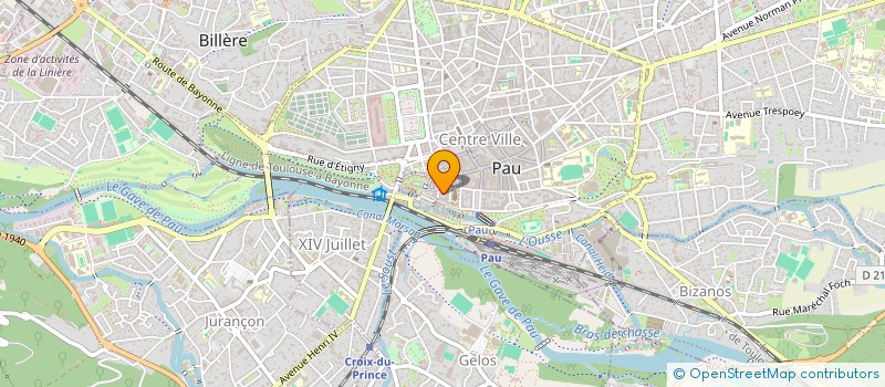 localisation de l'entreprise SYND COPROPRIETAIRES 3 IMP HONSET à PAU