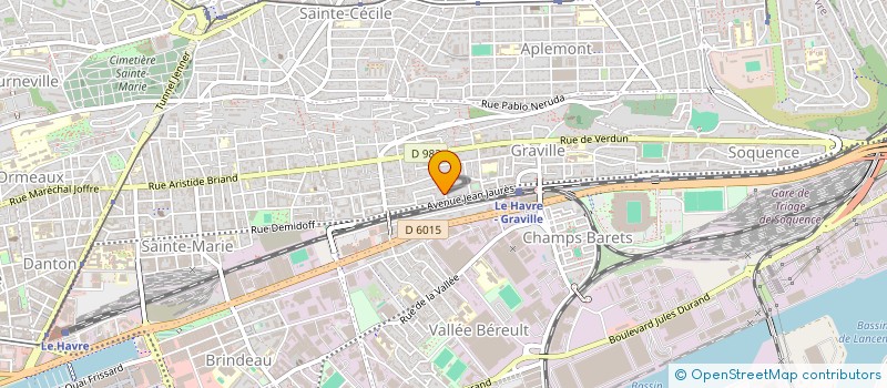 localisation de l'entreprise SYND COPROPRIETAIRES 3 RUE DE NANCY à LE HAVRE